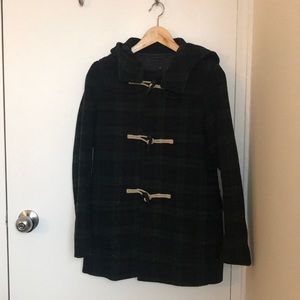 UNIQLO Plaid Winter Coat
